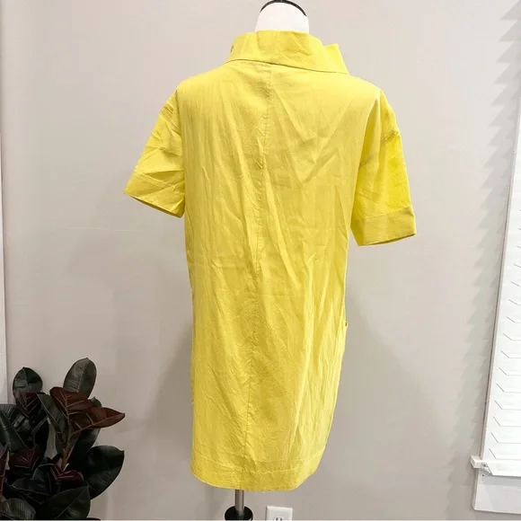COS Neon Yellow Tunic Dress Women’s - Picture 3 of 6